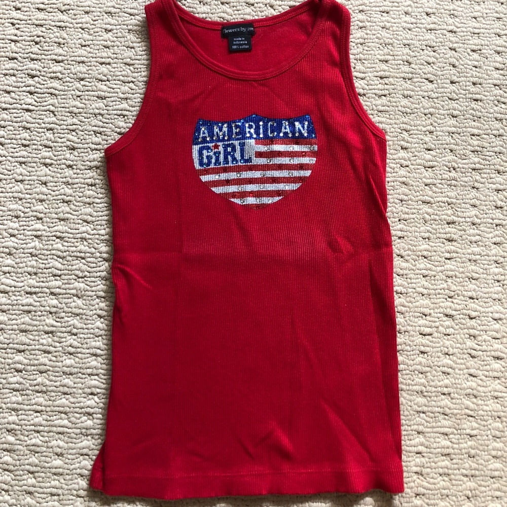 FLOWERS BY ZOE American Girl tank top